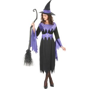 Rubies Purple witch costume with hat for women Halloween Rubies Purple witch costume with hat for women Halloween