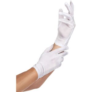 Rubies Classic white short gloves for adults Rubies Classic white short gloves for adults