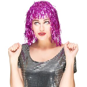 Rubies Adult fuchsia metallic wig Rubies Adult fuchsia metallic wig