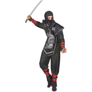 Rubies Men's silver dragon ninja costume Rubies Men's silver dragon ninja costume