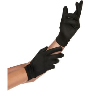 Rubies Adult black short gloves Rubies Adult black short gloves