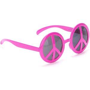 Rubies Adult pink hippie glasses Rubies Adult pink hippie glasses