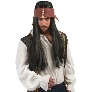Rubies Adult black pirate wig Rubies Adult black pirate wig