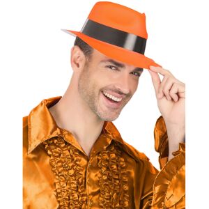 Rubies Adult neon orange gangster hat Rubies Adult neon orange gangster hat