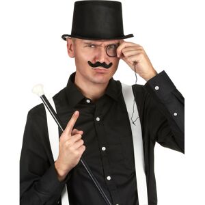 Rubies Black plastic top hat Adult Rubies Black plastic top hat Adult