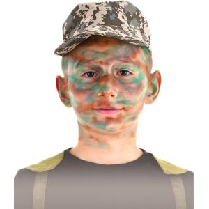 Rubies Military makeup kit with brush and sponge for children Rubies Military makeup kit with brush and sponge for children