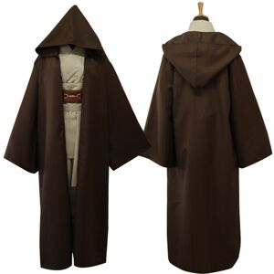 Unbranded (Coffee, M) Obiwan Wars Star Kenobi Jedi Knight Adult Costume Cloak Halloween Su Unbranded (Coffee, M) Obiwan Wars Star Kenobi Jedi Knight Adult Costume Cloak Halloween Su