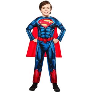 (5-6 Years, Blue/Red) Superman Boys Costume (5-6 Years, Blue/Red) Superman Boys Costume