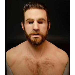 Unbranded Realistic Latex Male Face Mask with Hair for Halloween Party Disguise Costume Pr Unbranded Realistic Latex Male Face Mask with Hair for Halloween Party Disguise Costume Pr