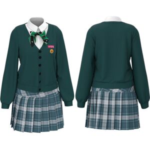 Unbranded (Girl, L) Us All Of Are Dead Cosplay Men Women Costume School Halloween Outfit U Unbranded (Girl, L) Us All Of Are Dead Cosplay Men Women Costume School Halloween Outfit U