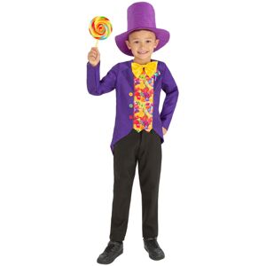 (7-9 Years, Purple) Smiffys Childrens/Kids Candy Costume Set (7-9 Years, Purple) Smiffys Childrens/Kids Candy Costume Set