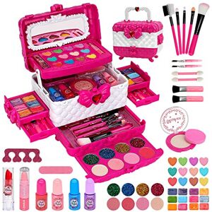 jooful Kids Makeup Sets for Girls, 55Pcs Washable Make Up Set Girls Toys, Real Children jooful Kids Makeup Sets for Girls, 55Pcs Washable Make Up Set Girls Toys, Real Children