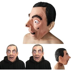 Unbranded English Johnny Funny Mr Bean Latex Headgear Mask For And Christmas Halloween Unbranded English Johnny Funny Mr Bean Latex Headgear Mask For And Christmas Halloween