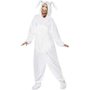 (M, White) Smiffys Unisex Adult Rabbit Costume Set (M, White) Smiffys Unisex Adult Rabbit Costume Set