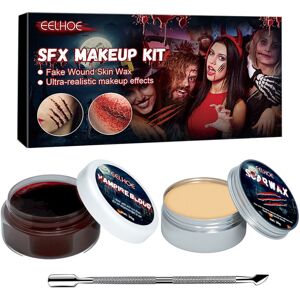 Unbranded Eelhoe Kit Makeup Skin Wax Set Horror Scar Halloween Cosmetics Prop Parties Unbranded Eelhoe Kit Makeup Skin Wax Set Horror Scar Halloween Cosmetics Prop Parties