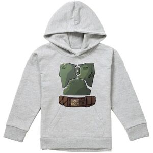 (9-11 Years, Athletic Heather) Star Wars Childrens/Kids Boba Fett Costume Hoodie (9-11 Years, Athletic Heather) Star Wars Childrens/Kids Boba Fett Costume Hoodie