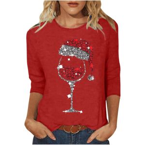 Unbranded (XXL, 003 Red) Womens Christmas Jumpers Ladies Christmas Sweatshirts Funny Novel Unbranded (XXL, 003 Red) Womens Christmas Jumpers Ladies Christmas Sweatshirts Funny Novel