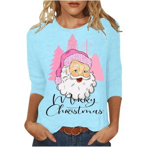 Unbranded (XXL, 005 Light Blue) Womens Christmas Jumpers Ladies Christmas Sweatshirts Funn Unbranded (XXL, 005 Light Blue) Womens Christmas Jumpers Ladies Christmas Sweatshirts Funn