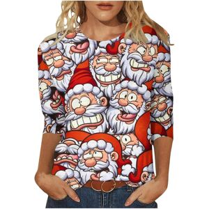 Unbranded (S, 011 Red) Christmas Sweatshirts for Women UK Christmas Tops Crewneck Casual 3 Unbranded (S, 011 Red) Christmas Sweatshirts for Women UK Christmas Tops Crewneck Casual 3