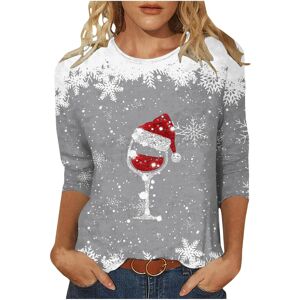 Unbranded (S, 004 Gray) Christmas Jumpers for Women Merry Christmas Sweatshirts Crewneck 3 Unbranded (S, 004 Gray) Christmas Jumpers for Women Merry Christmas Sweatshirts Crewneck 3