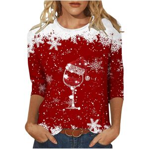 Unbranded (S, 004 Red) Christmas Jumpers for Women Merry Christmas Sweatshirts Crewneck 3/ Unbranded (S, 004 Red) Christmas Jumpers for Women Merry Christmas Sweatshirts Crewneck 3/