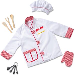 Melissa & Doug Chef Role Play Costume Dress -Up Set With Realistic Accessories F Melissa & Doug Chef Role Play Costume Dress -Up Set With Realistic Accessories F