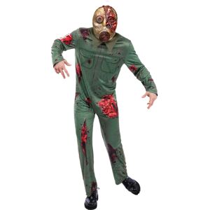 (L, Green) Smiffys Mens Revenge Killer Gas Mask Zombie Costume (L, Green) Smiffys Mens Revenge Killer Gas Mask Zombie Costume