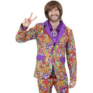 (XL, Multicoloured) Smiffys Mens 60s Rainbow Peace Costume Jacket (XL, Multicoloured) Smiffys Mens 60s Rainbow Peace Costume Jacket