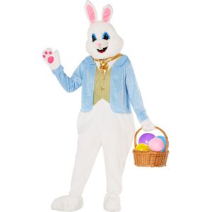Morph Costumes Easter Bunny Costume Adult Deluxe Bunny Rabbit Mascot Outfit for Morph Costumes Easter Bunny Costume Adult Deluxe Bunny Rabbit Mascot Outfit for