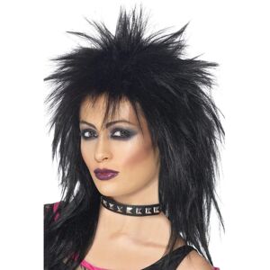 (One Size, Black) Smiffys Unisex Adult Rock Diva Wig (One Size, Black) Smiffys Unisex Adult Rock Diva Wig