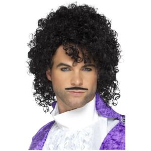 Smiffy's Smiffys Mens 80s Musician Wig & Moustache Smiffy's Smiffys Mens 80s Musician Wig & Moustache