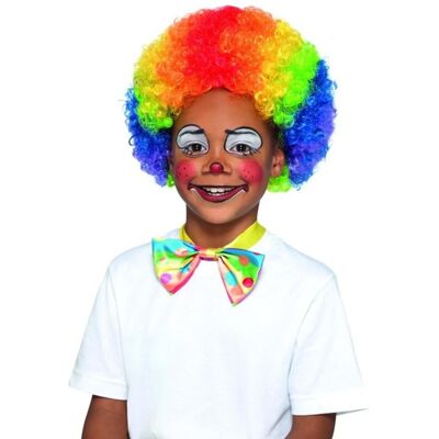 Smiffy's Clown Wig Multi-Coloured Kids, Girls Fancy Dress, One Size Smiffy's Clown Wig Multi-Coloured Kids, Girls Fancy Dress, One Size