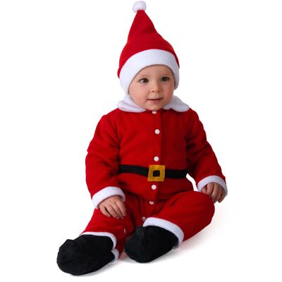 Mrs. Claus Baby Santa Claus Costume - Soft fleece, Bodysuit, Hat - Baby Christmas Outfit Mrs. Claus Baby Santa Claus Costume - Soft fleece, Bodysuit, Hat - Baby Christmas Outfit