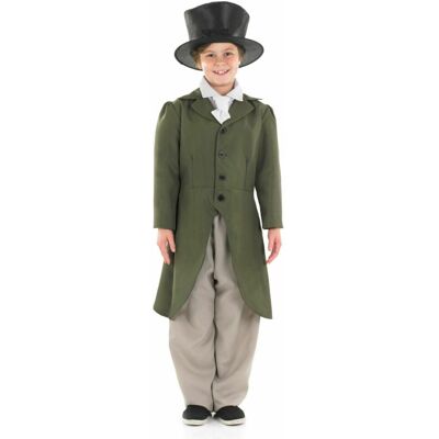 AMSCAN Kids Victorian Regency Boy Costume Oliver Twist - 8-10 Years AMSCAN Kids Victorian Regency Boy Costume Oliver Twist - 8-10 Years