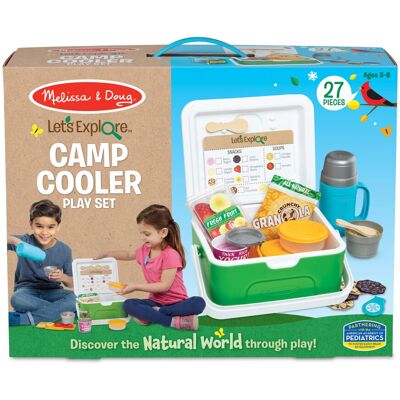 Melissa & Doug Let's Explore Camp Cooler Set - Pretend Play Toy for 3+ Children Melissa & Doug Let's Explore Camp Cooler Set - Pretend Play Toy for 3+ Children