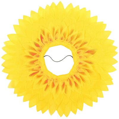 Kricely (As show, One size) Creative Sun Flower Headgear Head Cover Lovely Sunflower Fac Kricely (As show, One size) Creative Sun Flower Headgear Head Cover Lovely Sunflower Fac