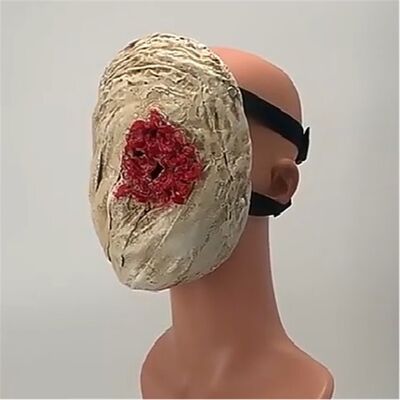 Unbranded Hill Unique Silent Nurse Face Mask Artistic Resin Design Perfect For Parties The Unbranded Hill Unique Silent Nurse Face Mask Artistic Resin Design Perfect For Parties The