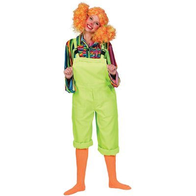 e-Carnavalskleding.nl Neon green garden overalls - Unisex party costume - Carnival outfit e-Carnavalskleding.nl Neon green garden overalls - Unisex party costume - Carnival outfit