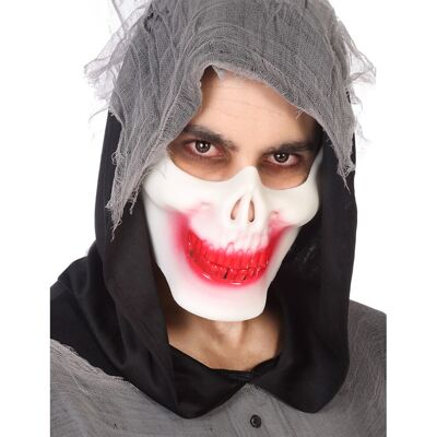 Rubies Adult Bloody Skeleton Half Mask Rubies Adult Bloody Skeleton Half Mask