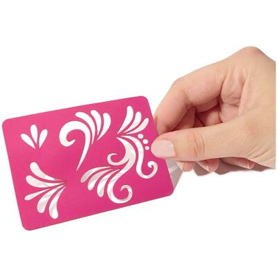 Rubies Arabesque reusable makeup stencil Rubies Arabesque reusable makeup stencil