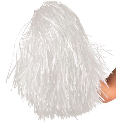 Rubies Metallic white pompom Rubies Metallic white pompom