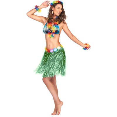 Rubies Adult Green Short Hawaiian Skirt Rubies Adult Green Short Hawaiian Skirt