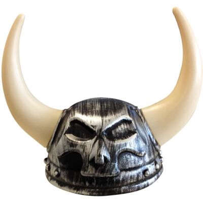 Rubies Adult gray Gallic warrior helmet Rubies Adult gray Gallic warrior helmet