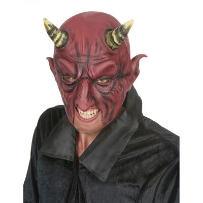 Rubies Adult Halloween Horned Demon Latex Half Mask Rubies Adult Halloween Horned Demon Latex Half Mask