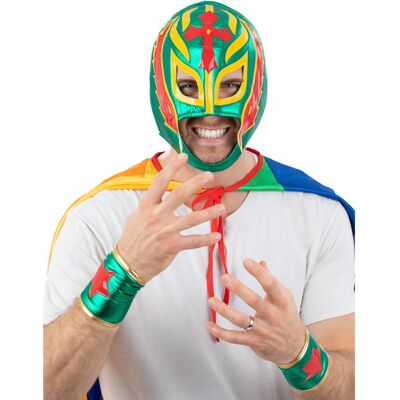 Smiffys Unisex Adult Luchador Costume Accessory Set Smiffys Unisex Adult Luchador Costume Accessory Set