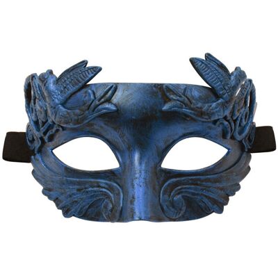 Unbranded (Blue) Antique Roman Venetian Half Mask For Halloween Costume Celebration And Pl Unbranded (Blue) Antique Roman Venetian Half Mask For Halloween Costume Celebration And Pl