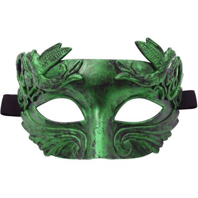 Unbranded (Green) Antique Roman Venetian Half Mask For Halloween Costume Celebration And P Unbranded (Green) Antique Roman Venetian Half Mask For Halloween Costume Celebration And P