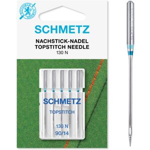 Schmetz 90/14 Topstitch Sewing Needles - 5 Pack Schmetz 90/14 Topstitch Sewing Needles - 5 Pack