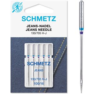 Schmetz Jean & Denim Machine Needles-Size 16/100 5/Pkg Schmetz Jean & Denim Machine Needles-Size 16/100 5/Pkg