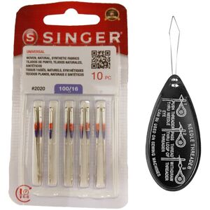 Singer Universal 2020 Sewing Machine Needles Packet of 10, Size 100/16 Singer Universal 2020 Sewing Machine Needles Packet of 10, Size 100/16